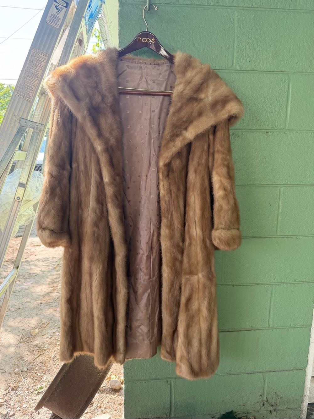 Moda Polska Vintage Mink Fur Coat